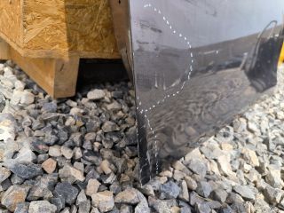 bontott OPEL CORSA F Bal első Ajtó (Üres lemez)