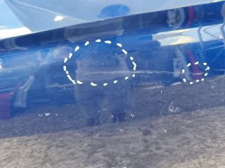 bontott OPEL CORSA F Bal első Ajtó (Üres lemez)