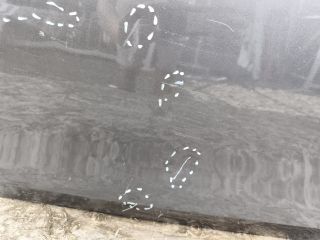 bontott OPEL CORSA F Bal első Ajtó (Üres lemez)