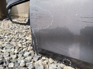 bontott OPEL CORSA F Bal első Ajtó (Üres lemez)