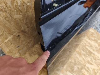 bontott OPEL CORSA F Bal első Ajtó (Üres lemez)