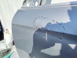 bontott OPEL CORSA F Bal első Ajtó (Üres lemez)