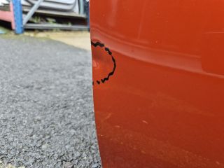 bontott OPEL CORSA F Bal első Ajtó (Üres lemez)