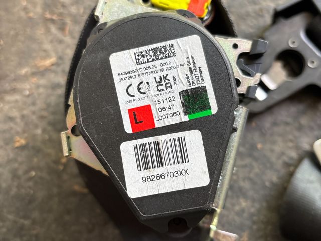 bontott OPEL CORSA F Bal első Biztonsági Öv