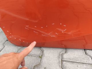 bontott OPEL CORSA F Bal hátsó Ajtó (Üres lemez)