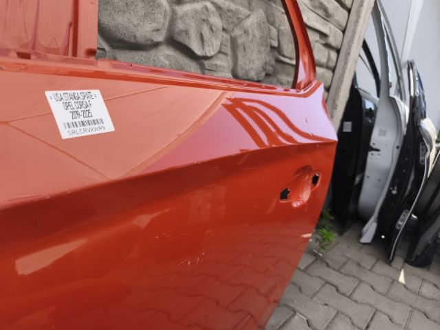 bontott OPEL CORSA F Bal hátsó Ajtó (Üres lemez)