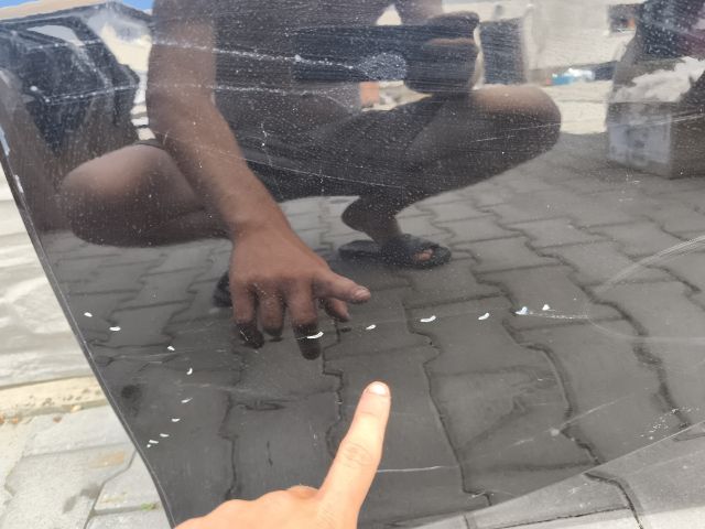 bontott OPEL CORSA F Bal hátsó Ajtó (Üres lemez)