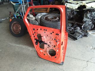 bontott OPEL CORSA F Bal hátsó Ajtó (Üres lemez)