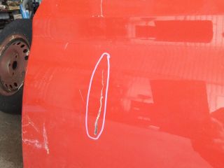 bontott OPEL CORSA F Bal hátsó Ajtó (Üres lemez)