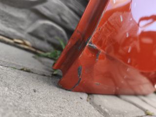 bontott OPEL CORSA F Bal hátsó Ajtó (Üres lemez)