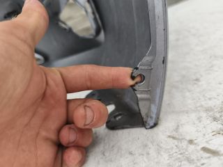 bontott OPEL CORSA F Első Lökhárító (Üresen)