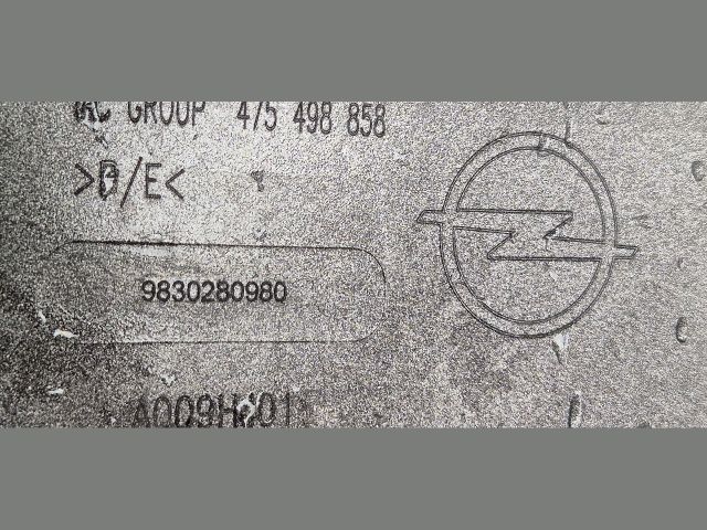 bontott OPEL CORSA F Hátsó Lökhárító (Üresen)