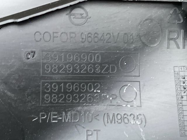 bontott OPEL CORSA F Jobb C Oszlop Burkolat