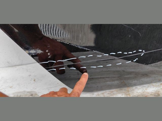 bontott OPEL CORSA F Jobb hátsó Ajtó (Üres lemez)