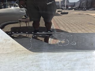 bontott OPEL CORSA F Jobb hátsó Ajtó (Üres lemez)