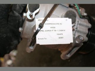 bontott OPEL CORSA F Klímakompresszor