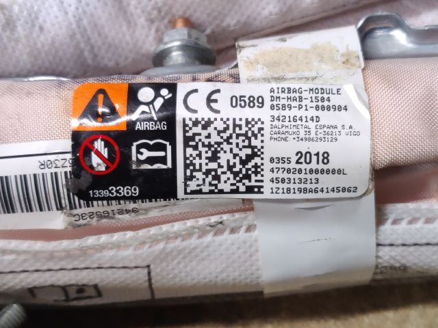 bontott OPEL CROSSLAND X Bal első Függöny Légzsák