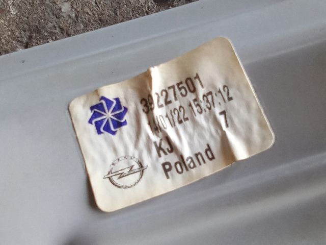 bontott OPEL CROSSLAND X Bal hátsó Ablakemelő Szerkezet (Elektromos)