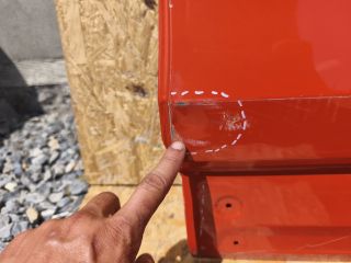 bontott OPEL CROSSLAND X Bal hátsó Ajtó (Üres lemez)