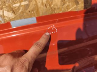 bontott OPEL CROSSLAND X Bal hátsó Ajtó (Üres lemez)