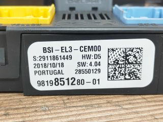 bontott OPEL CROSSLAND X Biztosítéktábla Utastér