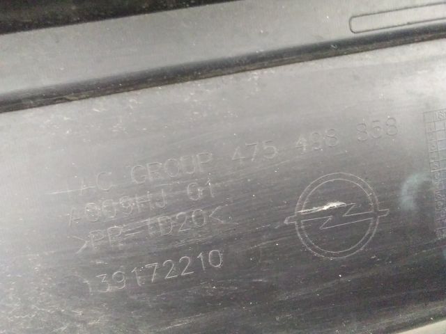 bontott OPEL CROSSLAND X Első Lökhárító (Üresen)