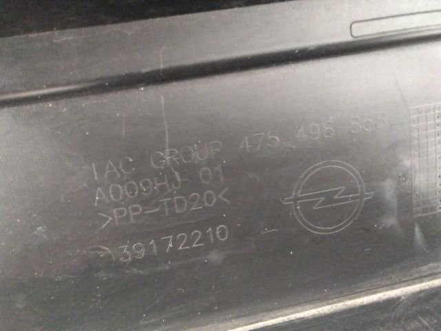 bontott OPEL CROSSLAND X Első Lökhárító (Üresen)