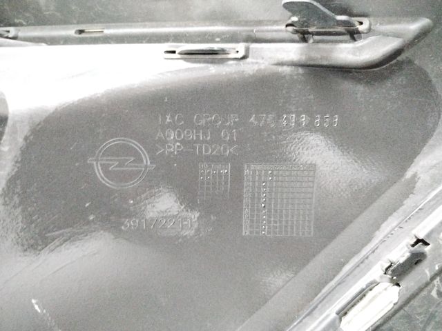 bontott OPEL CROSSLAND X Első Lökhárító (Üresen)