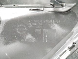 bontott OPEL CROSSLAND X Első Lökhárító (Üresen)