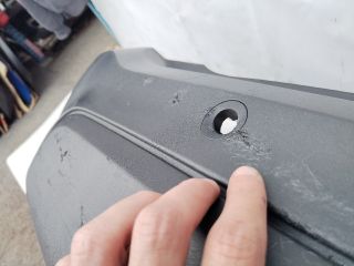 bontott OPEL CROSSLAND X Hátsó Lökhárító (Üresen)