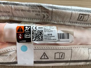 bontott OPEL CROSSLAND X Jobb első Függöny Légzsák