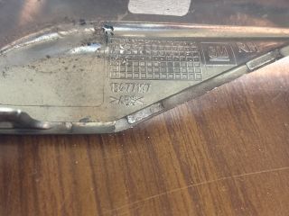 bontott OPEL CROSSLAND X Jobb első Lökhárító Díszléc