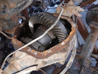 bontott OPEL FRONTERA Hátsó Híd (Dobfékes)