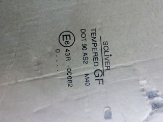 bontott OPEL FRONTERA Bal első Ablak