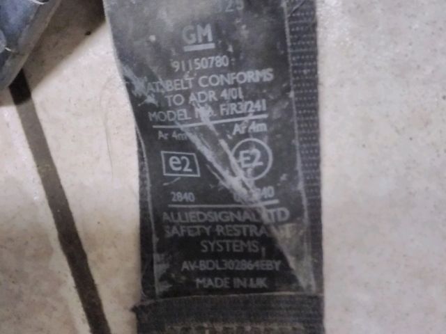 bontott OPEL FRONTERA Bal első Biztonsági Öv