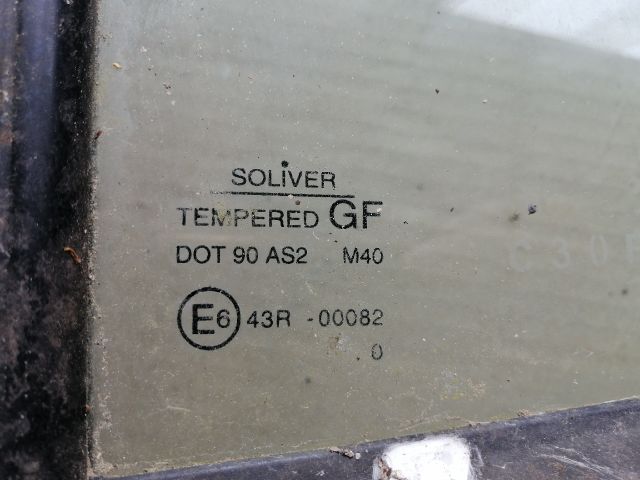 bontott OPEL FRONTERA Bal hátsó Fixüveg (Ajtóban)