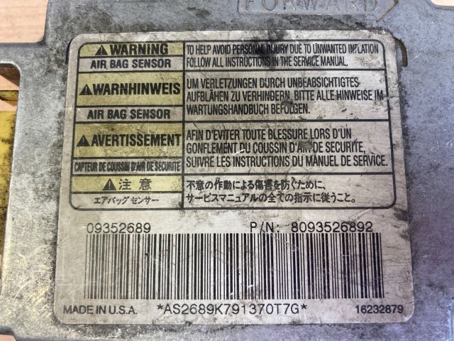 bontott OPEL FRONTERA Légzsák Elektronika