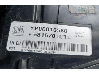 bontott OPEL GRANDLAND X Bal Belső Hátsó Lámpa