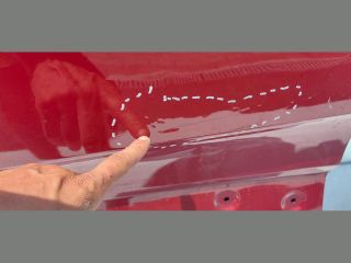 bontott OPEL GRANDLAND X Bal első Ajtó (Üres lemez)