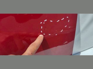 bontott OPEL GRANDLAND X Bal első Ajtó (Üres lemez)