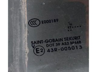 bontott OPEL GRANDLAND X Bal hátsó Ablak