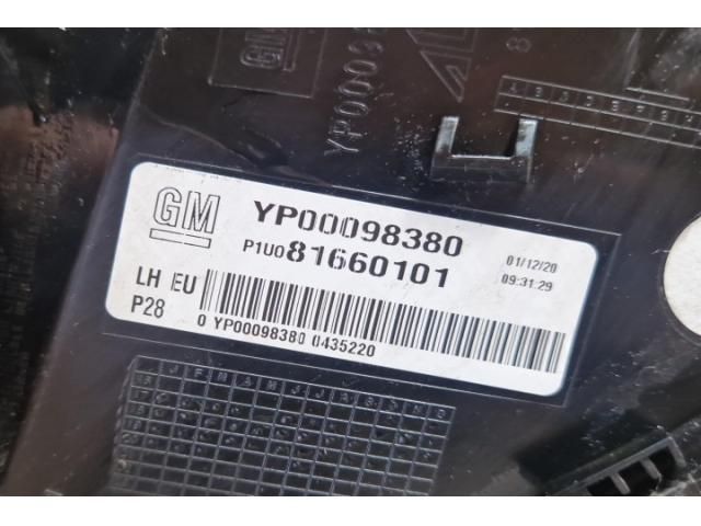 bontott OPEL GRANDLAND X Bal Külső Hátsó Lámpa