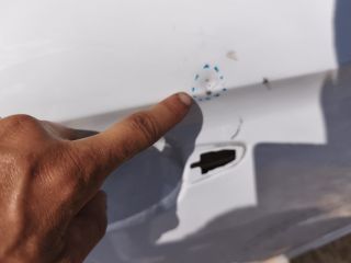 bontott OPEL GRANDLAND X Jobb hátsó Ajtó (Üres lemez)