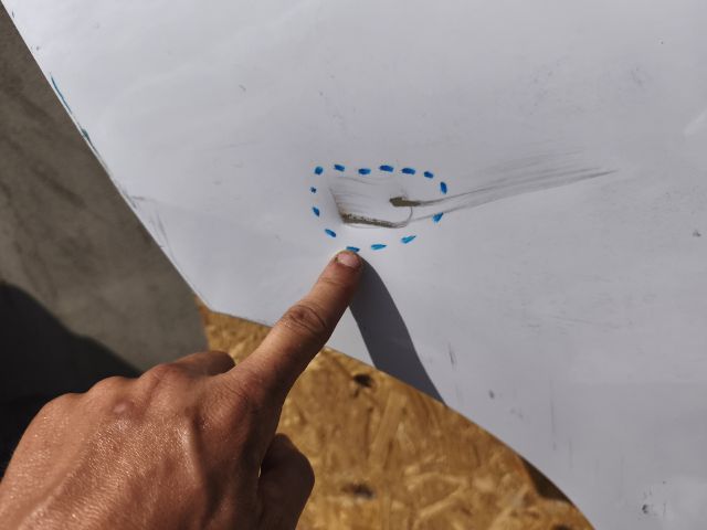 bontott OPEL GRANDLAND X Jobb hátsó Ajtó (Üres lemez)