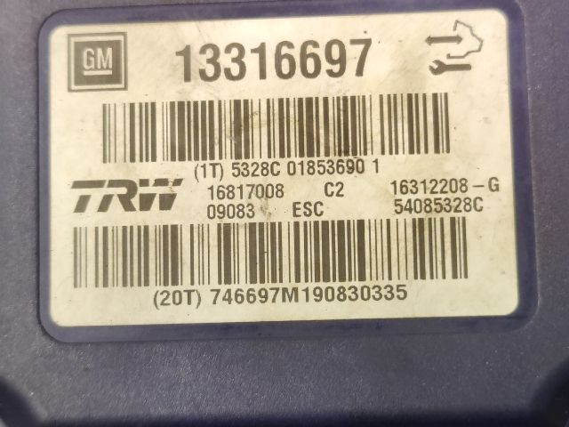 bontott OPEL INSIGNIA ABS Kocka