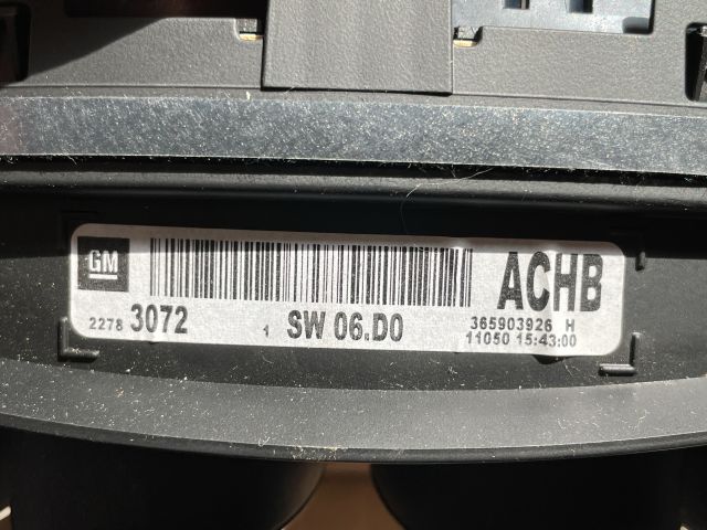 bontott OPEL INSIGNIA Kilométeróra