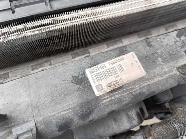 bontott OPEL INSIGNIA Hűtő Ventilátor(ok), Radiátor(ok) Szett