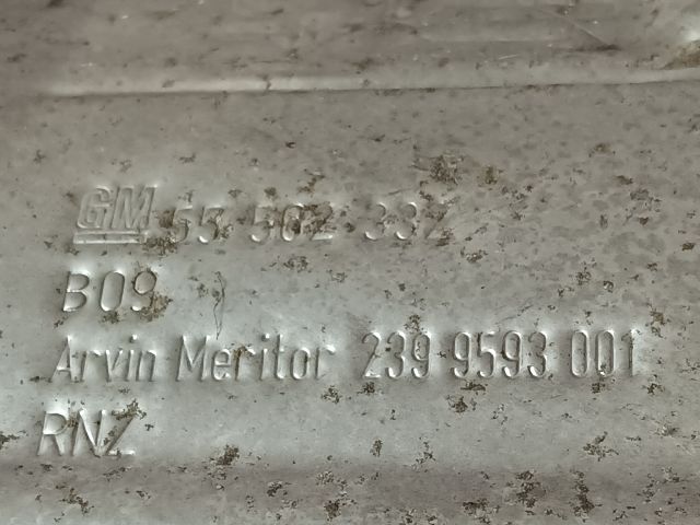 bontott OPEL INSIGNIA Katalizátor Hővédő Lemez