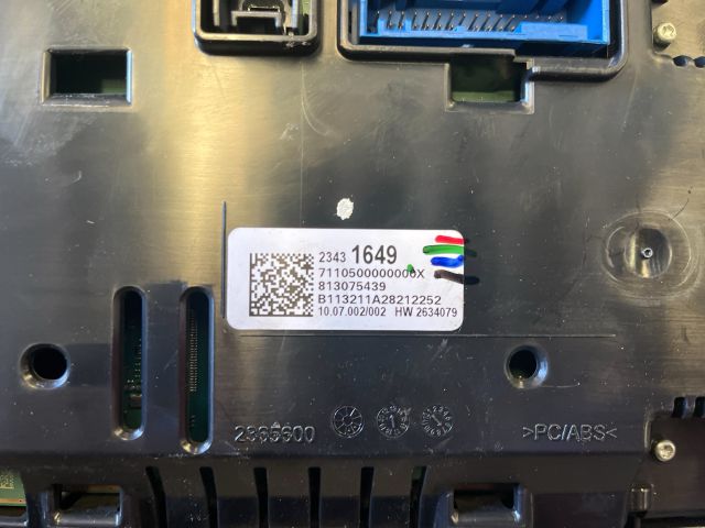 bontott OPEL INSIGNIA Kilométeróra