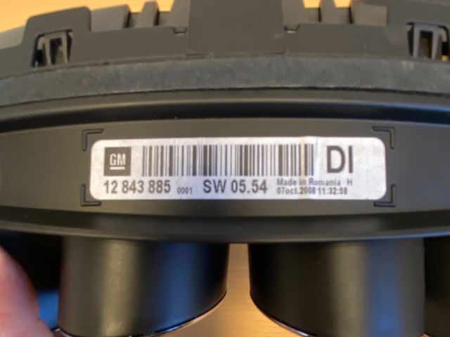 bontott OPEL INSIGNIA Kilométeróra